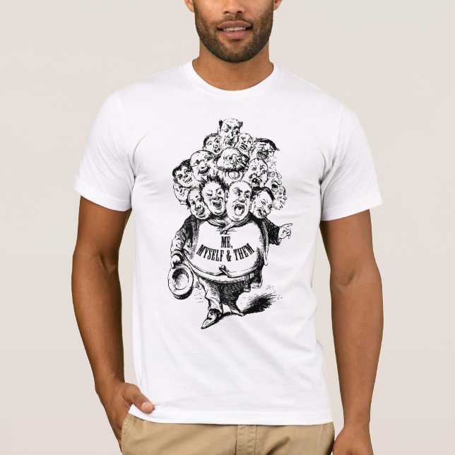 Ich, selbst und sie T-Shirt (Vorderseite)