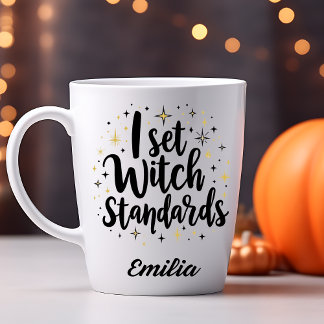Ich Set Hexenstandards lustige Halloween-Tasse Kaffeetasse