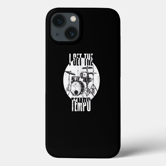 Ich Set Tempo Einhorn Drummer  Case-Mate iPhone Hülle (Rückseite)