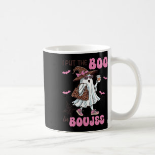 Ich setze den Boo in Boujee Halloween Niedlicher L Kaffeetasse