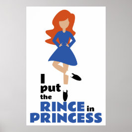 Ich setze den Rince in die Prinzessin | Red Hair I Poster
