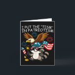 Ich setze den Tismus in den Patriotismus Athletic Karte<br><div class="desc">Ich setze den Tismus in den Patriotismus Athletic Adler _3</div>