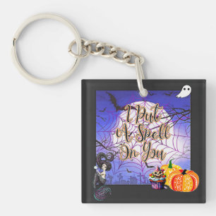 Ich setze dir einen Zauber - Halloween Schlüsselanhänger