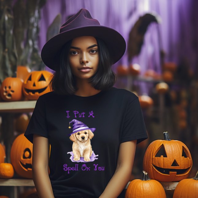 Ich setze einen Zauber auf deine Goldene Retriever T-Shirt (Von Creator hochgeladen)