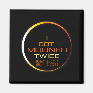 Ich Shirt wurde Mondfinsternis Totale Sonnenfinste Magnet