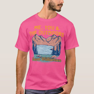 Ich Sie und der Outdoor-Wanderberg Williamson Hall T-Shirt