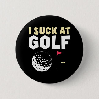 Ich Sind zum Kotzen am Golf Funny Golf Button
