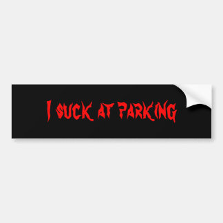 Ich sind zum Kotzen am Parken Autoaufkleber
