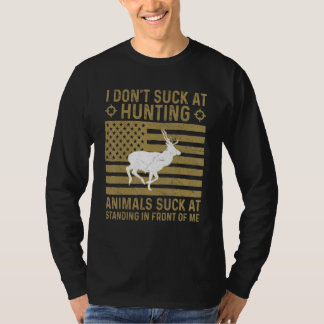 Ich Sind zum Kotzen nicht auf Jagdtiere, die um St T-Shirt