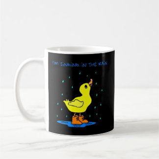 Ich singe im Regen - Kleines Ententier - Spaß Kaffeetasse