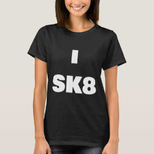 Ich skate ! Skateboarding-Shirt für Jungen und Mäd T-Shirt