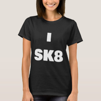 Ich skate ! Skateboarding-Shirt für Jungen und Mäd T-Shirt