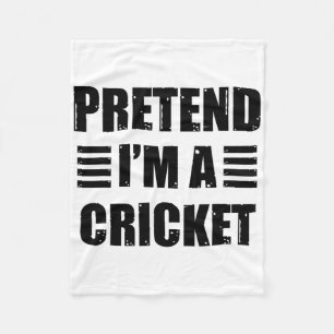 Ich snacke härter als Ihr Team lustiges Cricket sp Fleecedecke