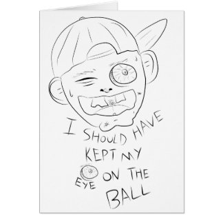 ICH SOLLTE MEIN AUGE AUF DEM BALL BEHALTEN HABEN