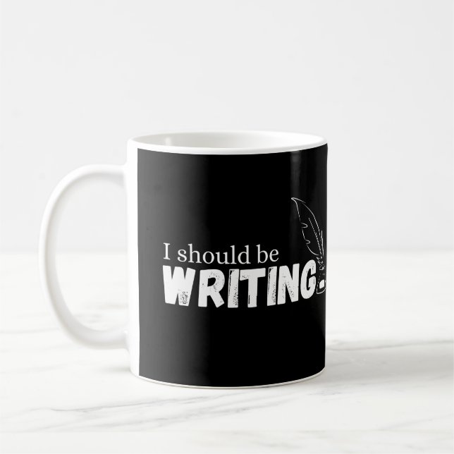 Ich sollte schreiben: Wörter, die Kreativität anre Kaffeetasse (Links)