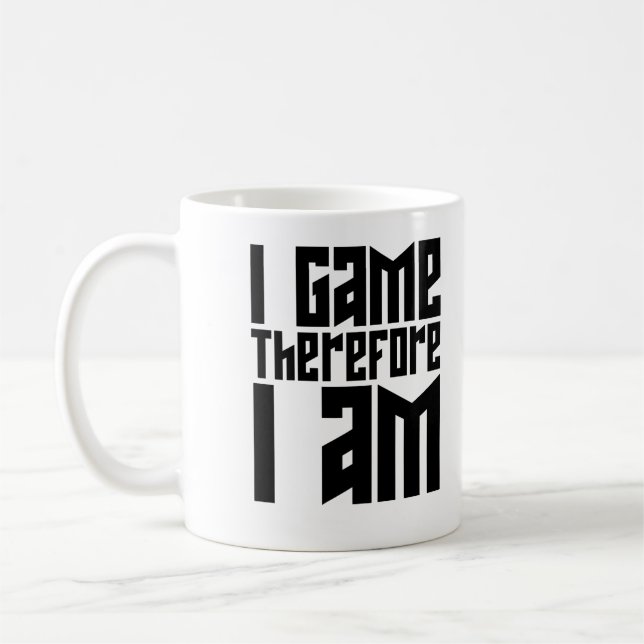 Ich spiele, also bin ich. kaffeetasse (Links)
