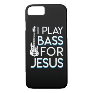 Ich spiele Bass-Jesuschristliche Bass-Gitarre Case-Mate iPhone Hülle