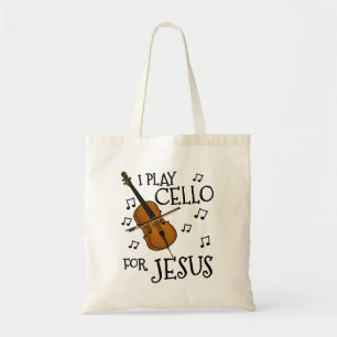 Ich spiele Cello für Jesus, Christlicher Cellist-M Tragetasche