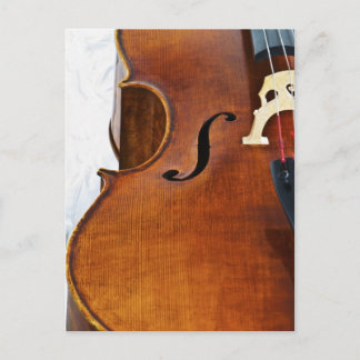 Ich spiele Cello Postkarte