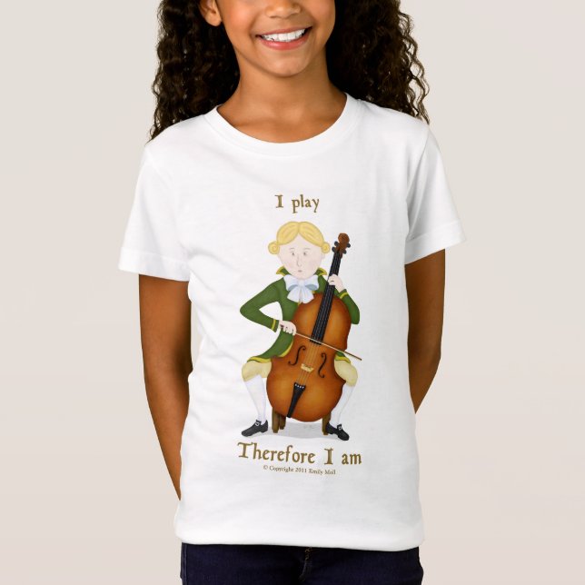 Ich spiele deshalb mich bin T-Shirt (Vorderseite)
