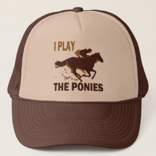 Ich spiele die Ponys Truckerkappe