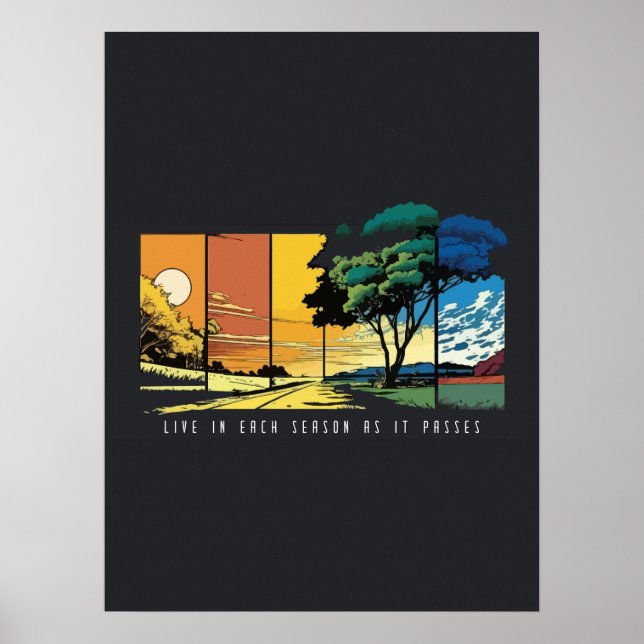 Ich spiele ein Spreadsheet-Solo Poster (Vorne)