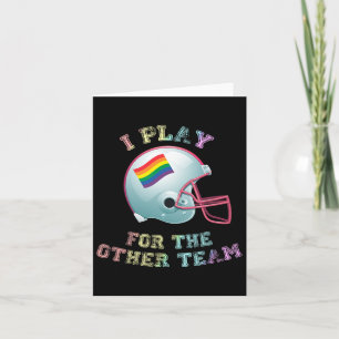 Ich spiele für den anderen Gay Pride Karte