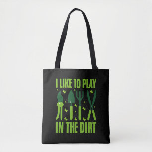 Ich spiele gerne in den schmutzigen Gärtnern in Lo Tasche