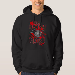 Ich spiele Heavy Metal, Funny French Horn Player1 Hoodie