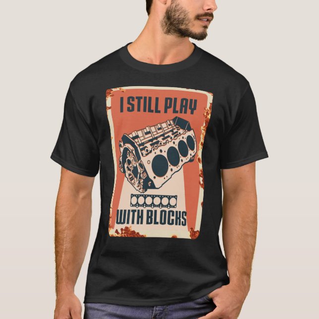 Ich spiele immer noch mit Blöcken, die einen Wartu T-Shirt (Vorderseite)