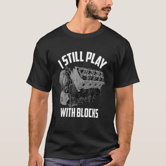 Ich spiele immer noch mit Blöcken, die einen Wartu T-Shirt (Vorderseite)