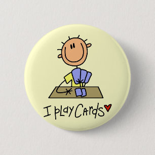 Ich Spiele Karten T-Shirts und Geschenke Button