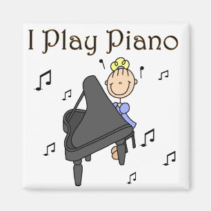 Ich spiele Klavier-Magneten Magnet