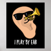 Ich spiele nach Ohren lustige Musik Puppe Dark BG