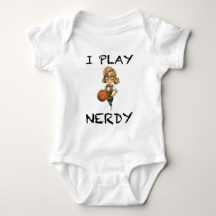 Ich spiele Nerdy Baby Strampler