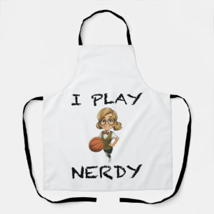 Ich spiele Nerdy Schürze