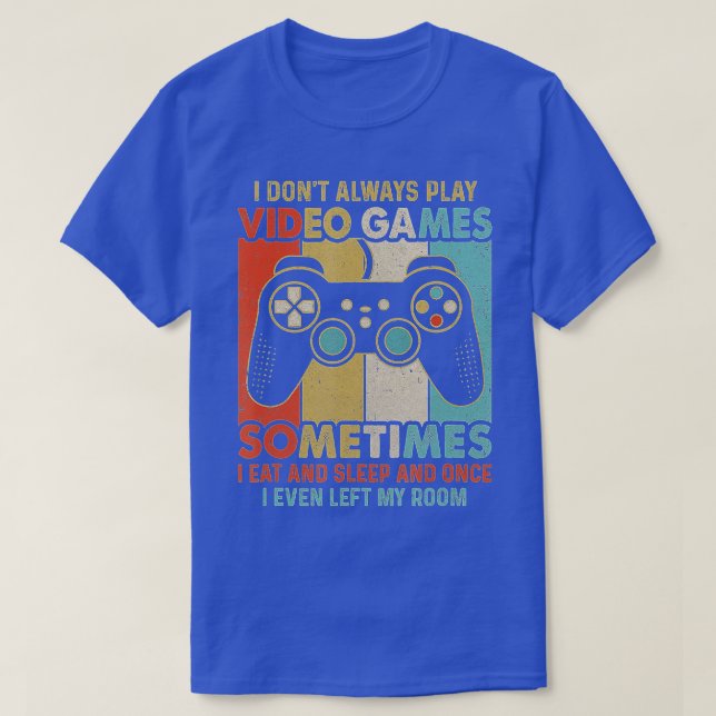 Ich spiele nicht immer Videospiele Funny Boys s (1 T-Shirt (Design vorne)