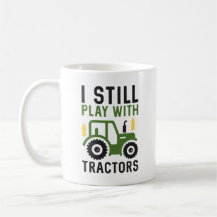Ich spiele noch mit Traktoren Kaffeetasse