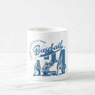 Ich spiele nur Baseball Liebe Kaffeetasse