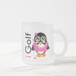 ich spiele Pinguin Golf Mattglastasse