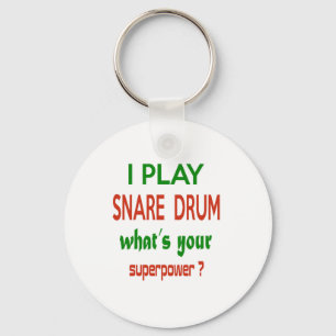 Ich spiele Snare Drum was ist deine Supermacht? Schlüsselanhänger