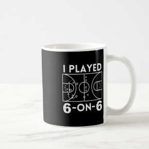 Ich spielte 6 gegen 6, das ursprüngliche Frauenske Kaffeetasse