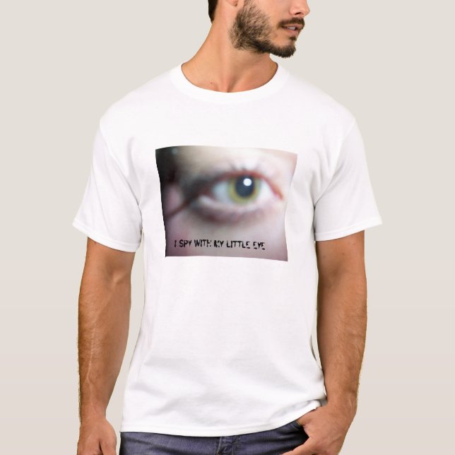 Ich spioniere aus T-Shirt (Vorderseite)