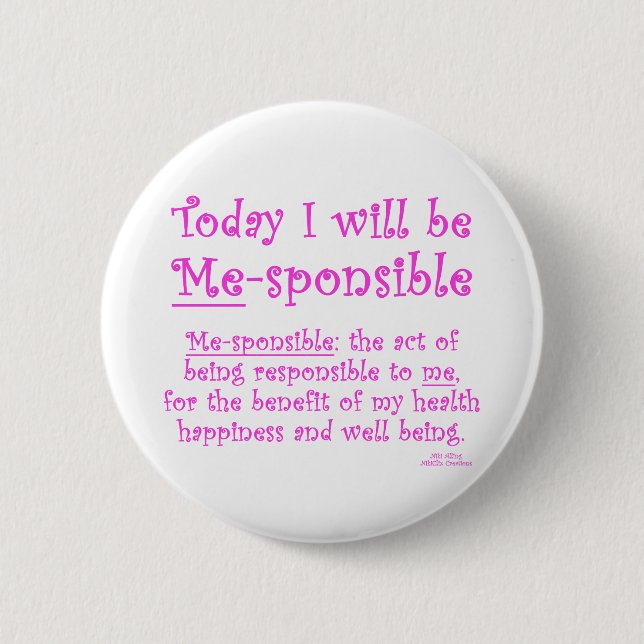 Ich-Sponsible Button (Vorderseite)