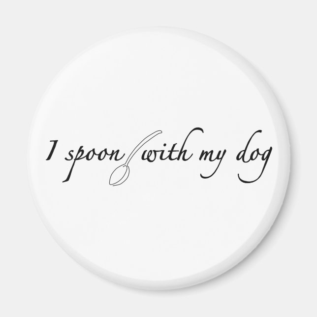 Ich sprach mit meinem Hund Magnet (Vorne)