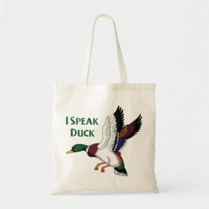 Ich spreche Duck Tragetasche