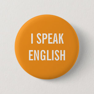 ICH SPRECHE ENGLISCH BUTTON