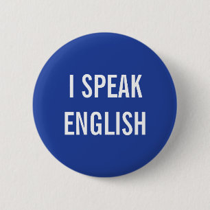ICH SPRECHE ENGLISCH BUTTON