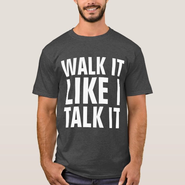ICH SPRECHE ES T - Shirt, WENN ICH ES MAG T-Shirt (Vorderseite)