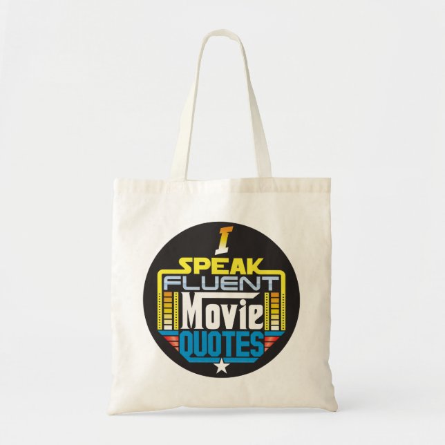 Ich spreche fließend Film Quotes Bag Tragetasche (Vorne)